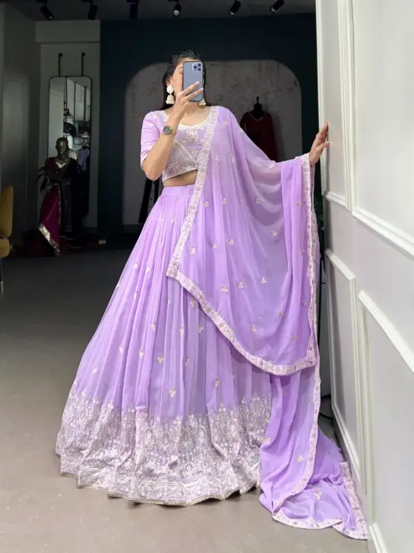 The Lavender dreams Collection Chaniya Choli