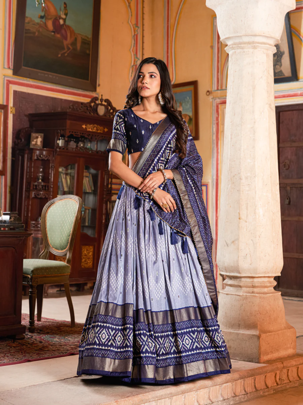 ELEGANT ZIGZAG COLLECTION CHANIYA CHOLI