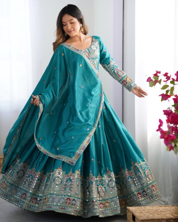 Premium Qoulity Royal Design Lehenga For All Ocaasion (Rama)